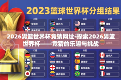 2026男篮世界杯竞猜网址-探索2026男篮世界杯——竞猜的乐趣与挑战