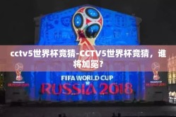 cctv5世界杯竞猜-CCTV5世界杯竞猜，谁将加冕？