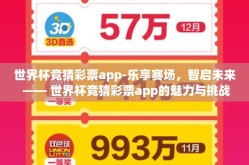 世界杯竞猜彩票app-乐享赛场，智启未来 —— 世界杯竞猜彩票app的魅力与挑战