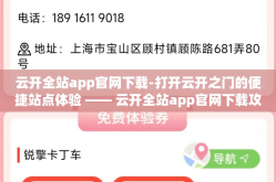 云开全站app官网下载-打开云开之门的便捷站点体验 —— 云开全站app官网下载攻略