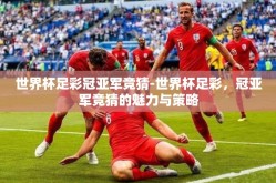 世界杯足彩冠亚军竞猜-世界杯足彩，冠亚军竞猜的魅力与策略