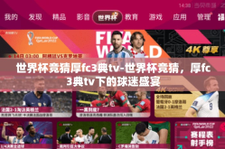 世界杯竞猜厚fc3典tv-世界杯竞猜，厚fc3典tv下的球迷盛宴