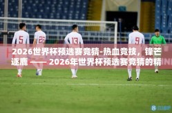 2026世界杯预选赛竞猜-热血竞技，锋芒逐鹿 —— 2026年世界杯预选赛竞猜的精彩角逐