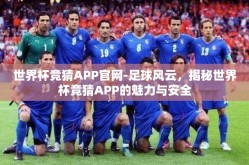 世界杯竞猜APP官网-足球风云，揭秘世界杯竞猜APP的魅力与安全
