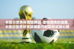 卡塔尔世界杯竞猜网站-激情燃烧的绿茵，卡塔尔世界杯竞猜网助力您聆听足球心跳
