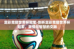 足彩竞猜世界杯冠军-剖析足彩竞猜世界杯冠军，激情与智慧的交融