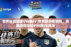 世界杯竞猜闻v98典tv-世界杯热情燃烧，竞猜游戏中的V98典TV风采