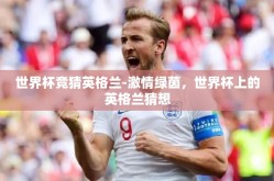 世界杯竞猜英格兰-激情绿茵，世界杯上的英格兰猜想
