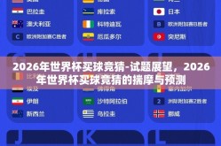 2026年世界杯买球竞猜-试题展望，2026年世界杯买球竞猜的揣摩与预测