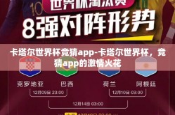 卡塔尔世界杯竞猜app-卡塔尔世界杯，竞猜app的激情火花