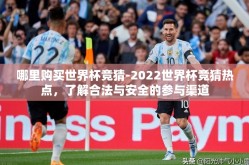 哪里购买世界杯竞猜-2022世界杯竞猜热点，了解合法与安全的参与渠道