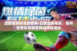 足球世界杯竞猜官网-幻想足球奇旅，揭开世界杯竞猜官网的神秘面纱