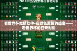看世界杯竞猜软件-在绿色激情的盛宴——看世界杯的狂欢时刻