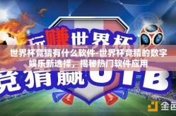 世界杯竞猜有什么软件-世界杯竞猜的数字娱乐新选择，揭秘热门软件应用