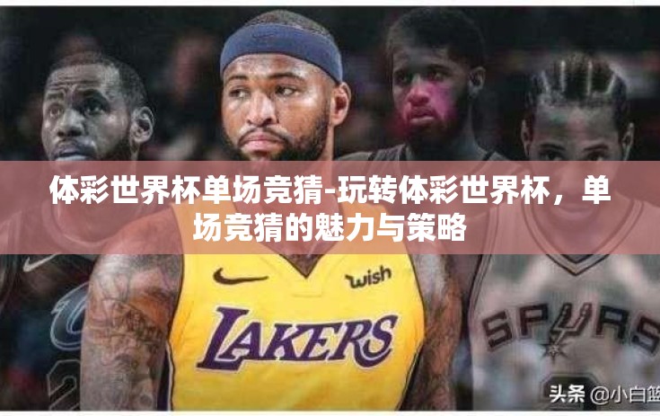 体彩世界杯单场竞猜-玩转体彩世界杯，单场竞猜的魅力与策略