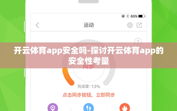 开云体育app安全吗-探讨开云体育app的安全性考量