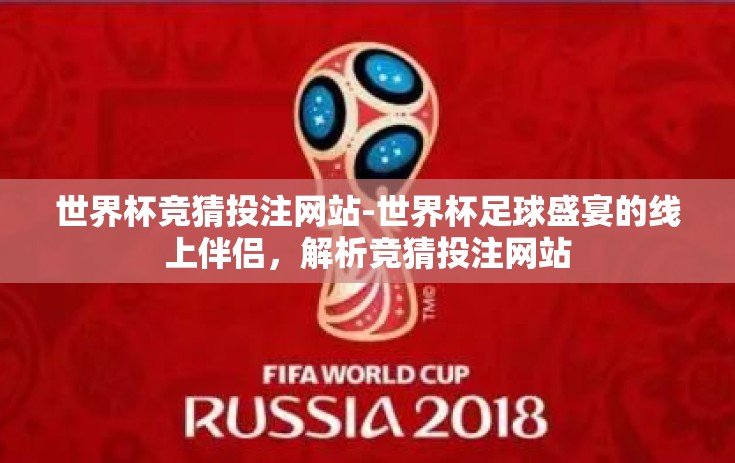 世界杯竞猜投注网站-世界杯足球盛宴的线上伴侣，解析竞猜投注网站