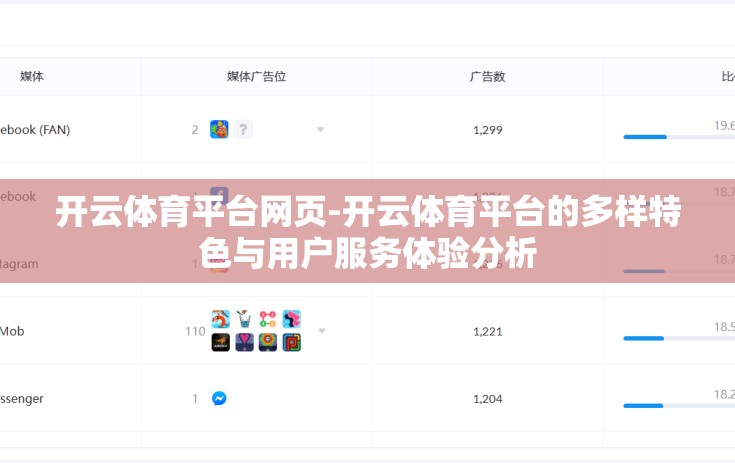 开云体育平台网页-开云体育平台的多样特色与用户服务体验分析