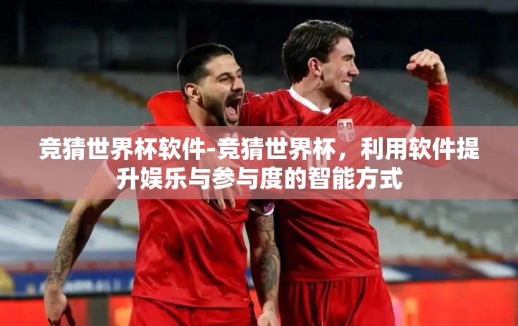 竞猜世界杯软件-竞猜世界杯，利用软件提升娱乐与参与度的智能方式