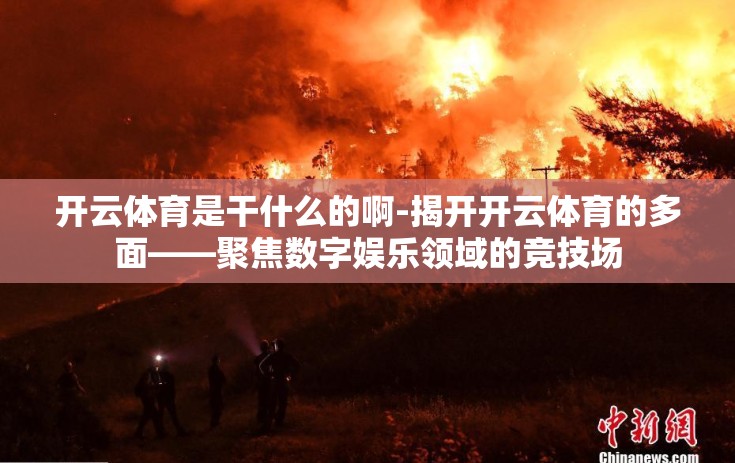 开云体育是干什么的啊-揭开开云体育的多面——聚焦数字娱乐领域的竞技场